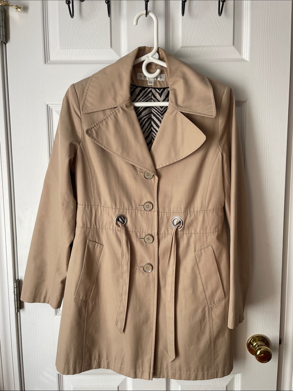 Via Spiga women’s raincoat size P S